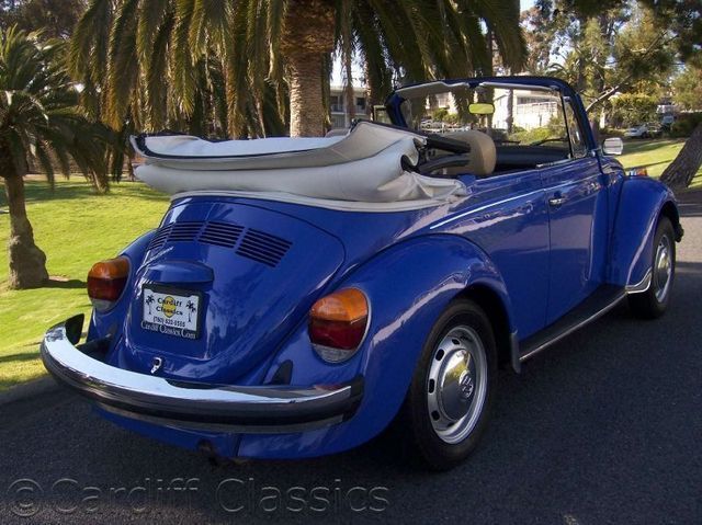 1978 Volkswagen Super Beetle Convertible - Click to see full-size ...